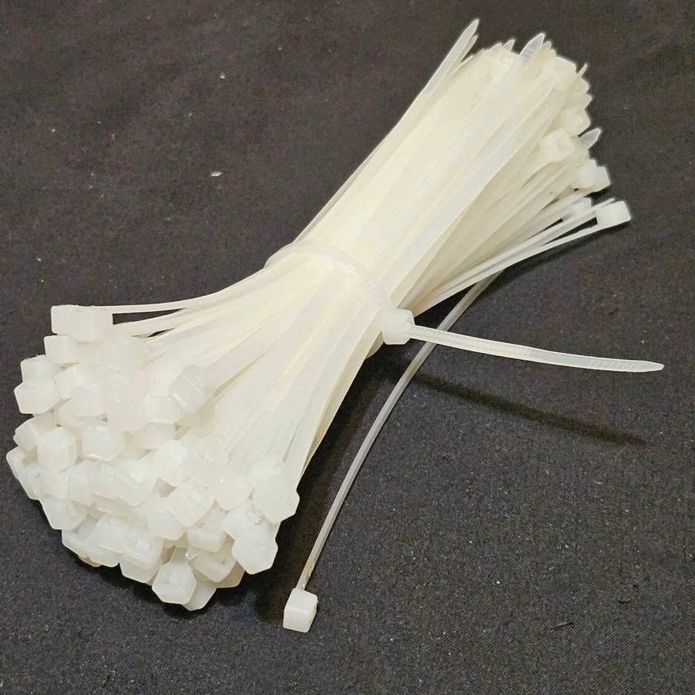 3M Adhesive Cable Clips and Zip Tie Mounts Bulk Lot 500+ Pieces Black White‎